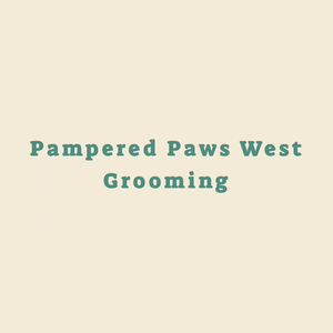 pamperedpawswest brand logo for pamperedpawswest.com