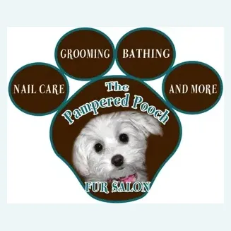 pamperedpoochav brand logo for pamperedpoochav.com