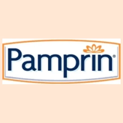 pamprin brand logo for pamprin.com
