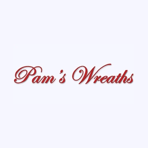 pamsmainewreaths brand logo for pamsmainewreaths.com