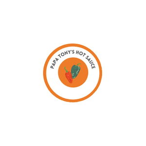 papatonyshotsauce brand logo for papatonyshotsauce.com