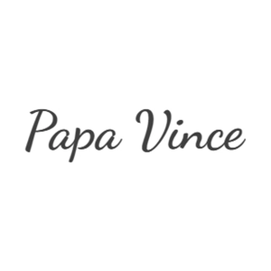 papavince brand logo for papavince.com