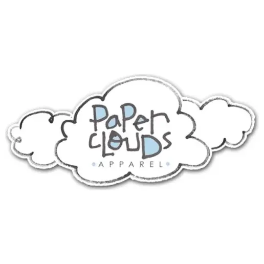 papercloudsapparel brand logo for papercloudsapparel.com