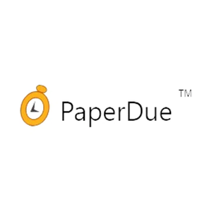 paperdue brand logo for paperdue.com