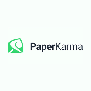 paperkarma brand logo for paperkarma.com