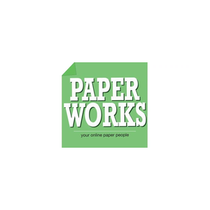 Paperworks brand logo for paperworks.com