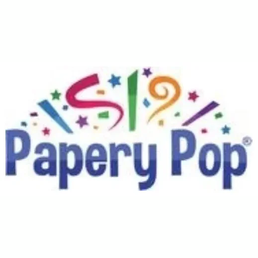 paperypop brand logo for paperypop.com