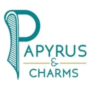 papyrusandcharms brand logo for papyrusandcharms.com