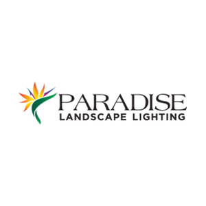 paradiselandscapelighting brand logo for paradiselandscapelighting.com