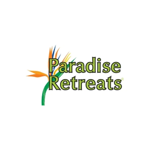 paradiseretreats brand logo for paradiseretreats.com