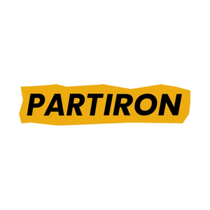 partiron brand logo for partiron.com