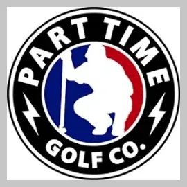 parttimegolf brand logo for parttimegolf.com