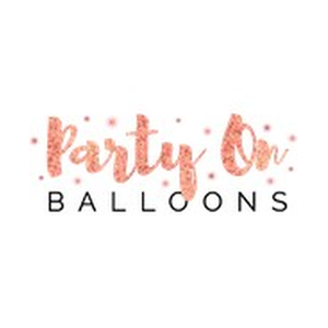 Party On Balloons brand logo for partyonballoons.co.uk