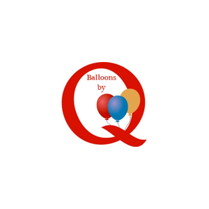 partyballoonsbyq brand logo for partyballoonsbyq.com