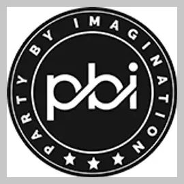 partybyimagination brand logo for partybyimagination.com