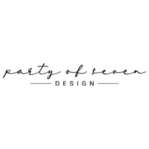 partyofsevendesign brand logo for partyofsevendesign.com