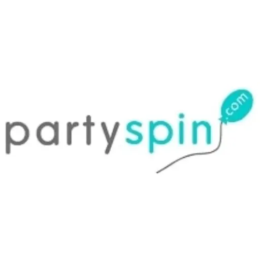 partyspin brand logo for partyspin.com