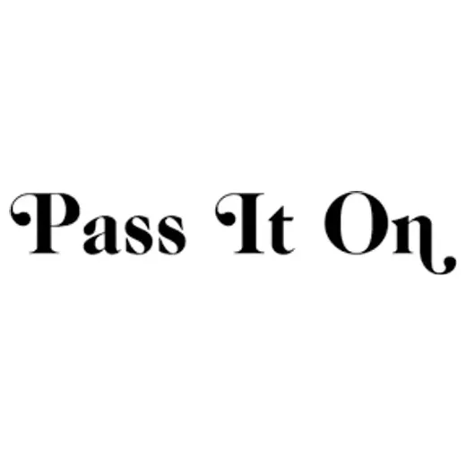 pass-it-on brand logo for pass-it-on.co