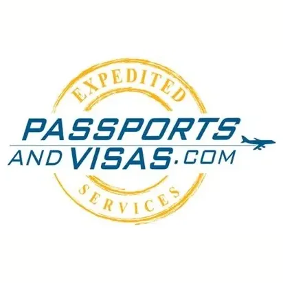 passportsandvisas brand logo for passportsandvisas.com