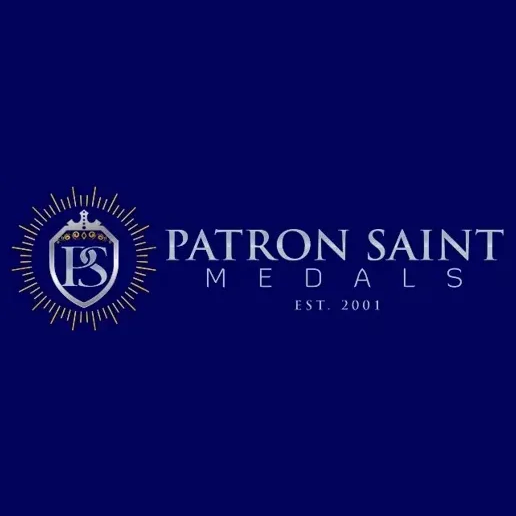 patronsaintmedals brand logo for patronsaintmedals.com