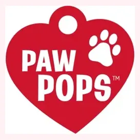 paw-pops brand logo for paw-pops.com