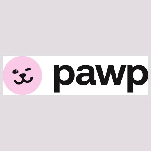 Pawp brand logo for pawp.com