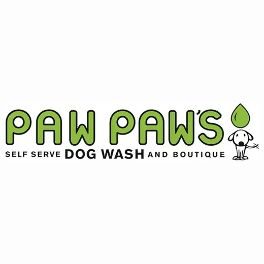 pawpawsdogwash brand logo for pawpawsdogwash.com