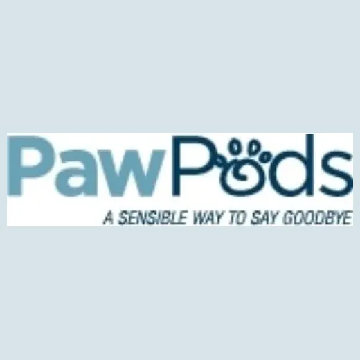 pawpods brand logo for pawpods.com