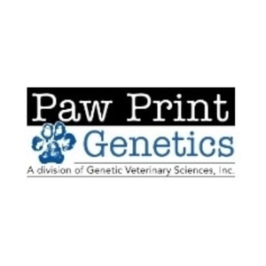 pawprintgenetics brand logo for pawprintgenetics.com