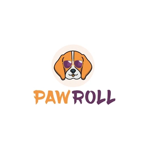 pawroll brand logo for pawroll.com