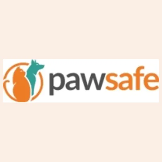 pawsafe brand logo for pawsafe.com