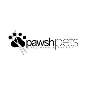 pawshpetsgrooming brand logo for pawshpetsgrooming.com