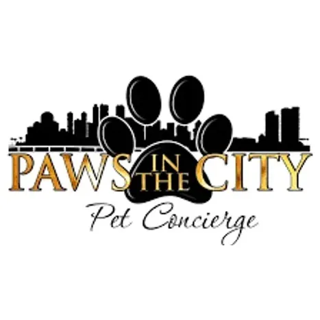 pawsinthecityllc brand logo for pawsinthecityllc.com