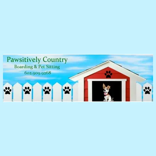 pawsitivelycountry brand logo for pawsitivelycountry.com