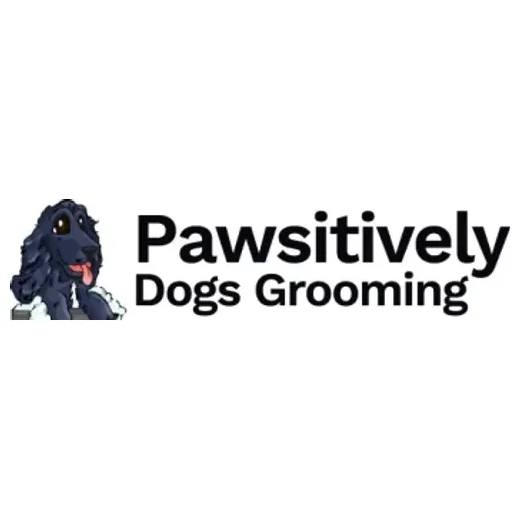 pawsitivelydogsgrooming brand logo for pawsitivelydogsgrooming.com