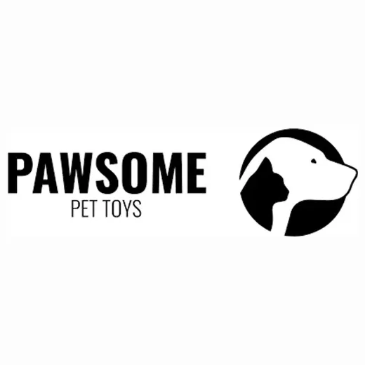 pawsomepettoys brand logo for pawsomepettoys.com