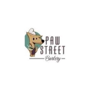 pawstreetbarkery brand logo for pawstreetbarkery.com