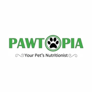 pawtopia brand logo for pawtopia.net