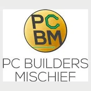 pcbuildersmischief brand logo for pcbuildersmischief.com
