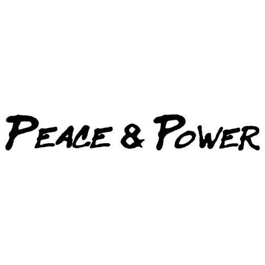 peaceandpowershop brand logo for peaceandpowershop.com
