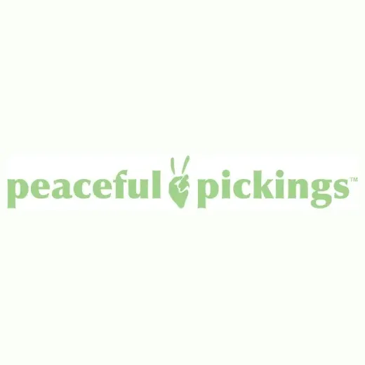 peacefulpickings brand logo for peacefulpickings.com