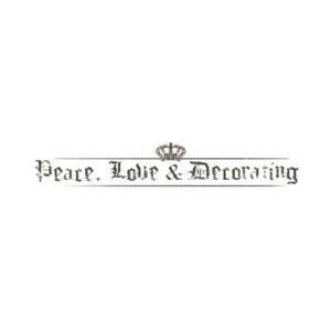 peaceloveanddecorating brand logo for peaceloveanddecorating.com