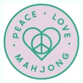 peacelovemahjong brand logo for peacelovemahjong.com