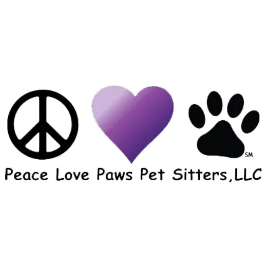 peacelovepawspetsitters brand logo for peacelovepawspetsitters.com