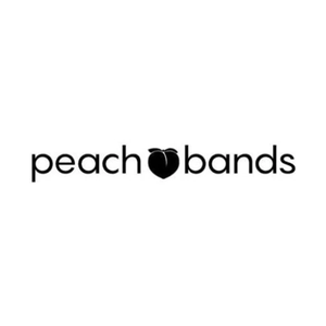 peachbands brand logo for peachbands.com