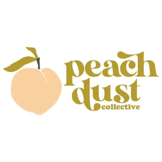peachdustcollective brand logo for peachdustcollective.com
