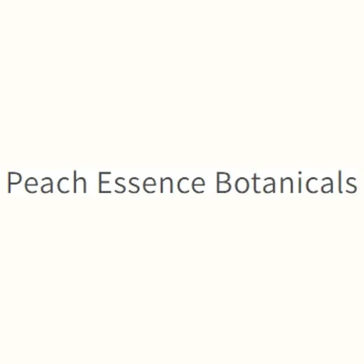 peachessencebotanicals brand logo for peachessencebotanicals.com