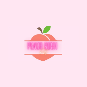 peachrushfit brand logo for peachrushfit.com