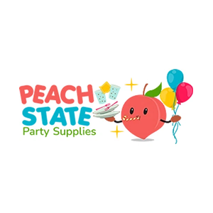 peachstatepartysupplies brand logo for peachstatepartysupplies.com