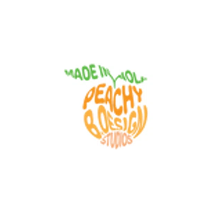 peachybdesign brand logo for peachybdesign.com